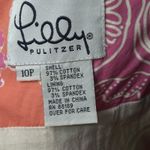 Lilly Pulitzer VTG  Dress‎ Chef's Blend Patchwork Size 10P Spaghetti Straps READ Photo 4