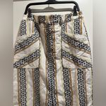 Anthropologie  Quincy Embroidered Eyelet Pencil Skirt 4 Photo 3