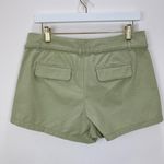J.Crew Belted 3" Short Cotton Linen High Rise Classic Pale Green US 6 NWT Photo 10