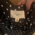 Tuckernuck NWT Pomander Place  Adair Black Polka Dot Button Down Blouse Photo 2