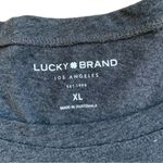 Lucky Brand Lucky‎ Brand XL Love Our Planet Graphic Tee Dark Gray Eco Earth Kind Vibes Photo 3