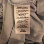 Rachel Parcell Eyelet Ruffle Detail Top Blue XL Photo 7