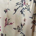 Ivanka Trump  Cream Floral Blouse Photo 9