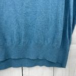 CAbi  XXS Blue Silk Blend Sweater sweatshirt short sleeve pullover knit womens Photo 4