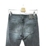Just Cavalli Charcoal Gray Denim Whiskered Jeans Size 40 / US 4 Photo 6