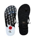 Calvin Klein NEW  CK All Over Logo Flip Flop SZ-6 Photo 2