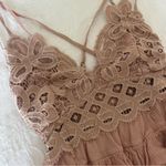 Anemone  pink lace cami tank top Photo 2