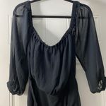 Hello Molly Black Formal Romper Photo 2