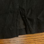 H&M  Black Mini Linen Blend Skirt Photo 3