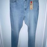 Levi's Levi’s 720 High Rise Super Skinny Azurite Jeans Silhouette Curve Modern 24W Photo 1