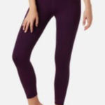 Free People  Good Karma HR 7/8 Legging in Eggplant sz XS/S NWOT Photo 0