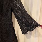 Fame and Partners Black lace romper, backless from  Photo 3
