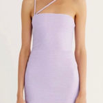 NEW RUMER Reverie Penelope Mini Dress Lilac Purple Size M Photo 0