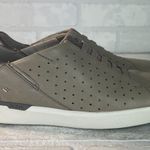 Kizik Miami Sneakers Womens 8 M Gray Metallic Leather Comfort Slip On Hands Free Photo 1