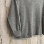 Lou & grey  Gray Knit Hoodie Sweater Womens L Soft Cozy Pullover Fall Winter Knit Photo 5