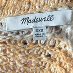 Madewell Baez Pullover Sweater in Stripe alpaca blend knit size xxs Photo 6