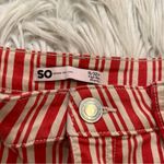 SO  High Rise Shortie Orange Cream Stripes 15/32W Photo 7