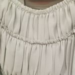 Reiss ππ Thora Pleated Chiffon Dress ~ Aqua US 10 Photo 13