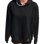 CHVITY Unisex Hooded Drawstring Sweatshirt‎ Black New with tags Kangaroo Pockets Photo 0