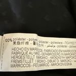 ZARA Women's Black Bow Tie Long Puff Sleeve 3D Semi Sheer Blouse Top Size S Photo 4