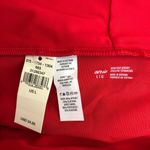 Aerie High Cut High Rise Cheeky Bikini Bottom Red L Photo 2