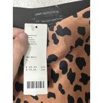 Urban Outfitters Leopard Print Midi Skirt Women's Size Large Brown Motif NWT Photo 2
