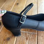 Capezio  Black Leather Ballet Heels Photo 4