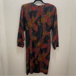 Alexander Campbell Vintage Tassel Print Dress vintage size 6‎ golden girls vibes Red Photo 3