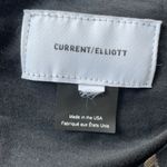 Current/Elliott Black Ruffled Short Sleeve Star Top Photo 6