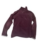 prAna  Fleece Pullover Womens Size S Maroon High Neck Activewear Outdoor Gear Photo 1