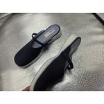 Keds  Navy Blue Stretch Slip on Mules Shoes Comfort Women's Size 7.5 Photo 2