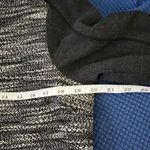 Vince Textured Tweed Boxy Top Blouse S Small black grey wool blend Photo 5