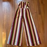 Le lis  Strapless Multicolor Stripe Wide Leg Jumpsuit – Size Small Photo 1