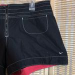 Nike Black and Red Front Zip and Pockets Swim Athletic Shorts XL 16-18 Photo 3