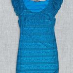 Trixxi Y2K Vintage CottageCore emerald green lace mini dress Photo 0