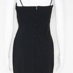 Ruby Rox black mini bodycon dress spaghetti strap, size S Photo 0