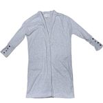 French Laundry  Women's Open Front Cardigan Long Sleeve Sweater Coat Loose Photo 3