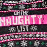 Well Worn  Black and Pink Festive Sweater Photo 12