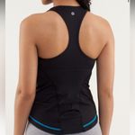 Lululemon Cardio Kick Tank in Beach Blanket Blue / Aquamarine / Black Size 8 Photo 8