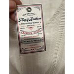 Flag & Anthem White Eyelet Mini Dress Tiered Size Small VNeck NWT Photo 6