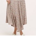 Anthropologie Vanessa Virginia Multicolor Knit Asymmetrical Kearney Skirt Pink Size XS Photo 1