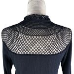 Free People  Navy Blue On The Island Top Small Photo 5