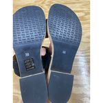 Miz Mooz Genna Slide Sandals Women's 7.5 Black Leather Block Heel Hipster S61 Photo 7