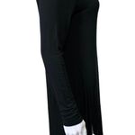 Soma Black Vneck Soft Jersey Tunic With Side Slits Size XS Photo 3