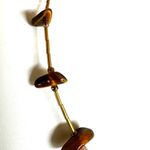 Gold tone tigers eye chip collar necklace Photo 8