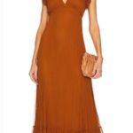 Tularosa Althea Maxi Dress in Golden Spice Large Photo 0