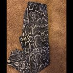 Nanette Lepore  dance leggings snake print Photo 1