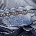Valentino Garavani Valentino Rockstud navy blue nylon tote bag Photo 15