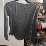 Lucky Brand  Grey long sleeve top with cute details  Photo 2