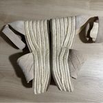 Marc Jacobs Marc Fisher Varin  Suede Espadrille Wedge Sandal‎ Women's Size 8.5 Beige Photo 9